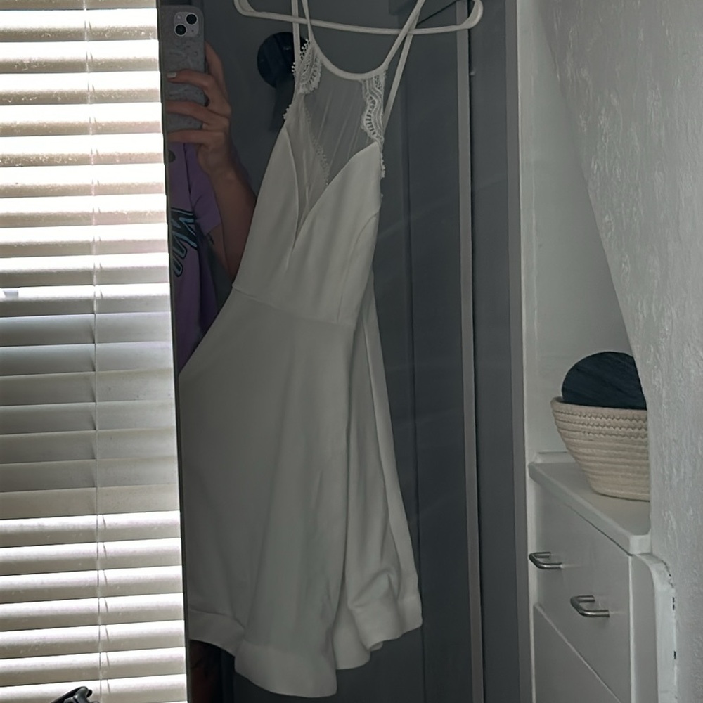 White Dress 👗 Cocktail party dress - Picture 4 of 15